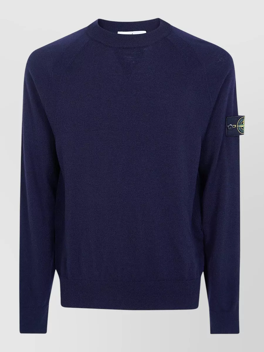 Stone Island Virgin wool crew neck sweater
