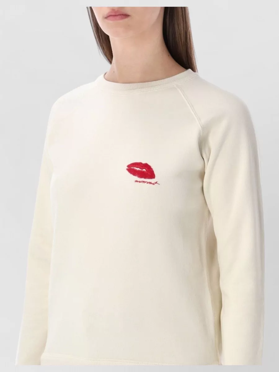 Isabel Marant Etoile Millyny Fleece Top Raglan Sleeves