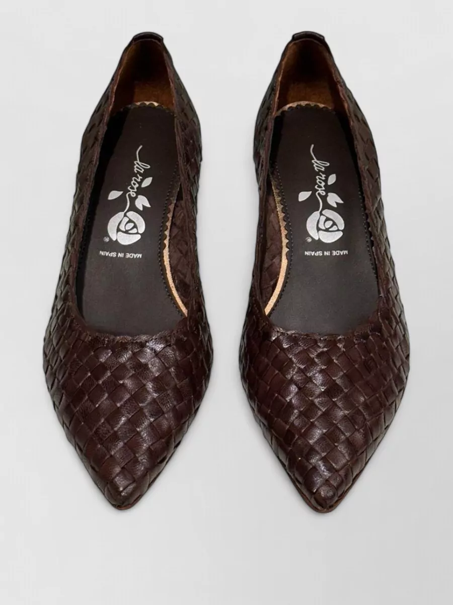 La Rose leather pumps