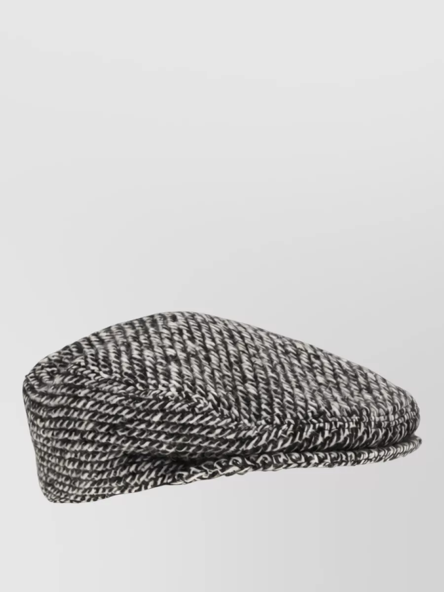 Dolce&Gabbana flecked flat cap