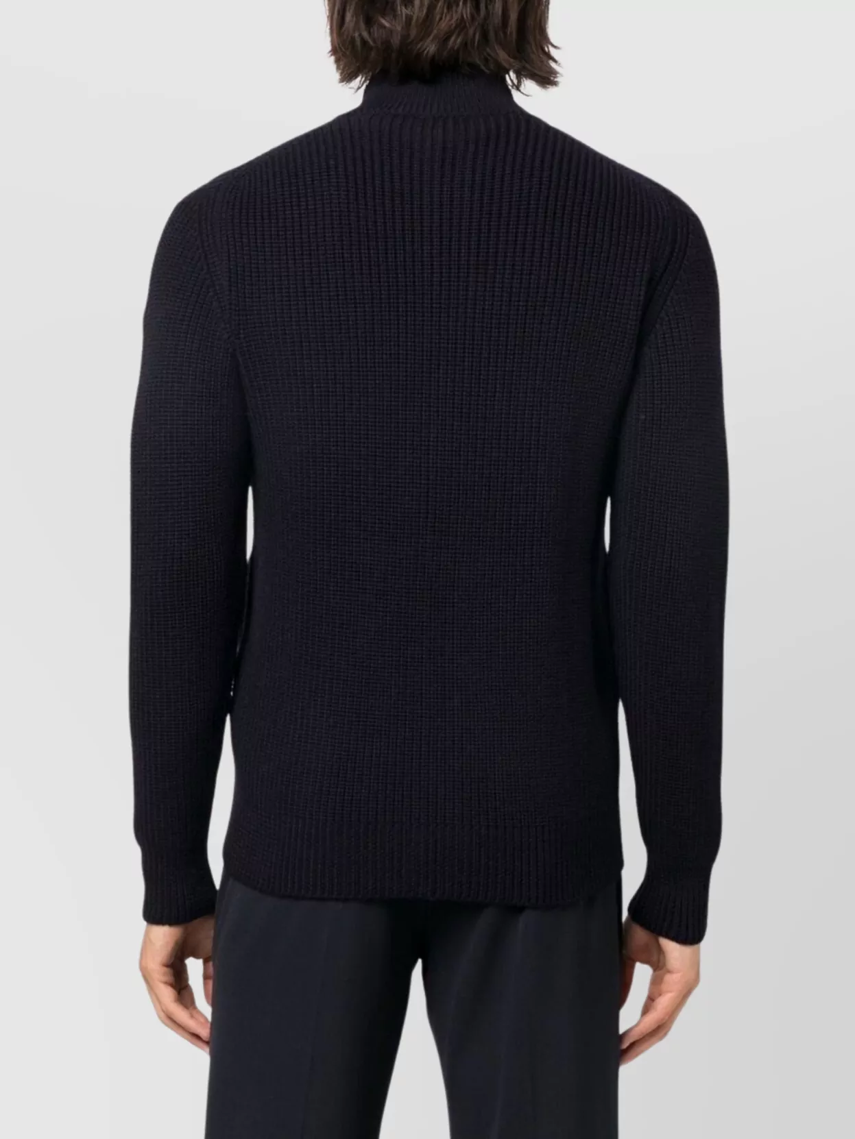 Drumohr High Neck Pullover Zipper