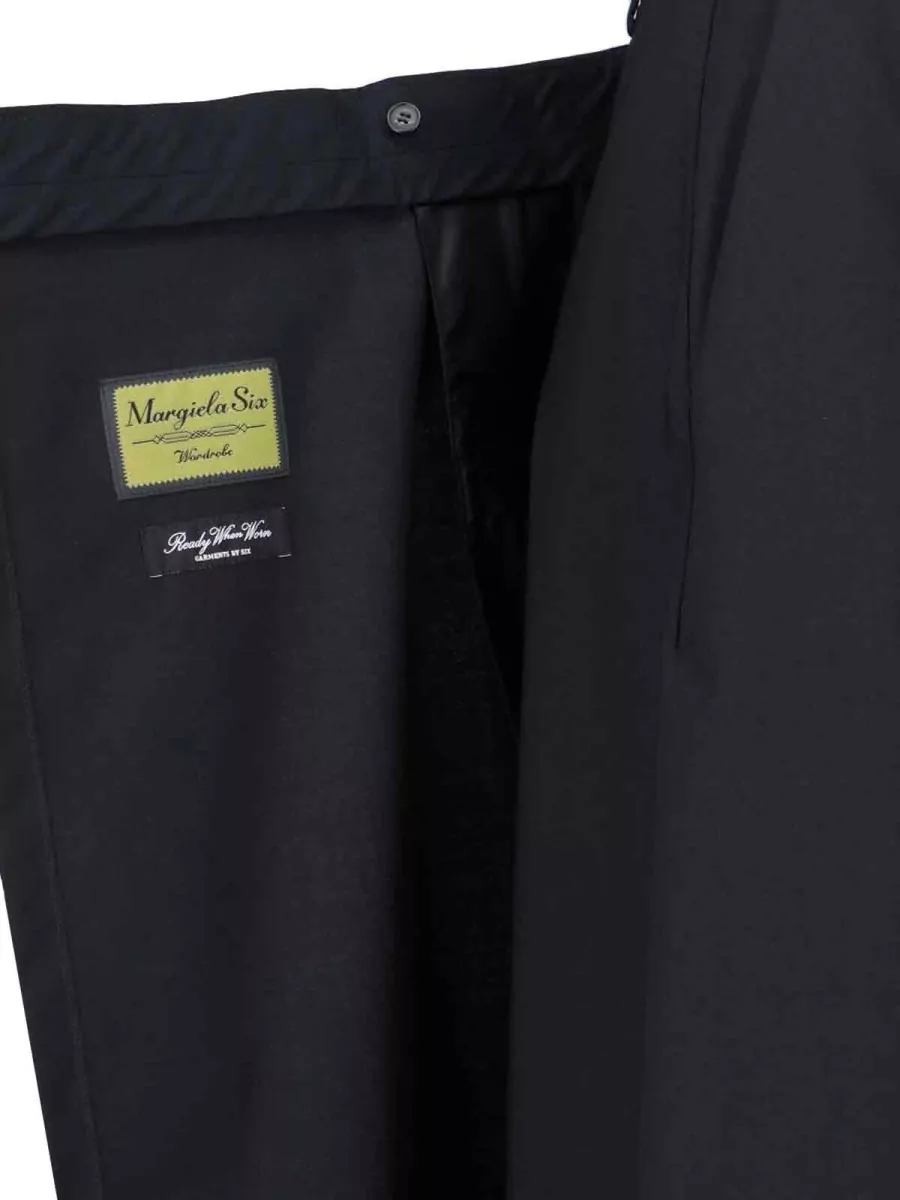 Mm6 Maison Margiela Wide Leg Trousers Belt Loops