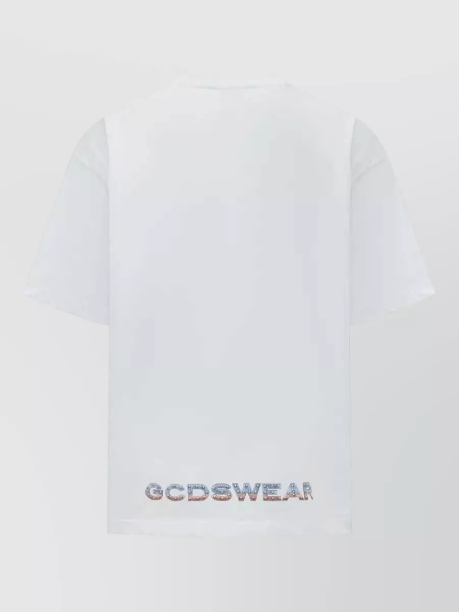 Gcds Cotton Graphic Print Short-Sleeve T-Shirt