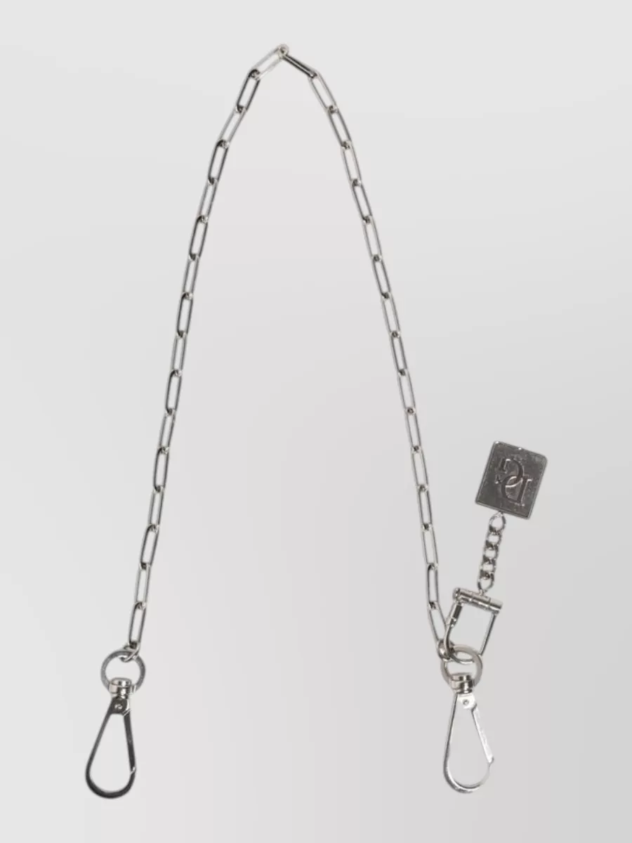 Dolce&Gabbana Metal Chain Charm Keychain