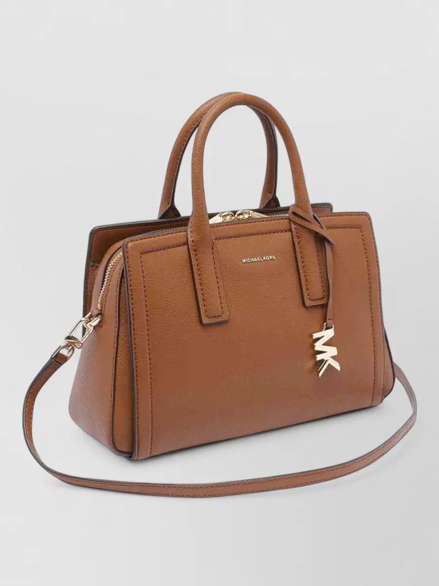 Michael Kors Leather Bucket Bag