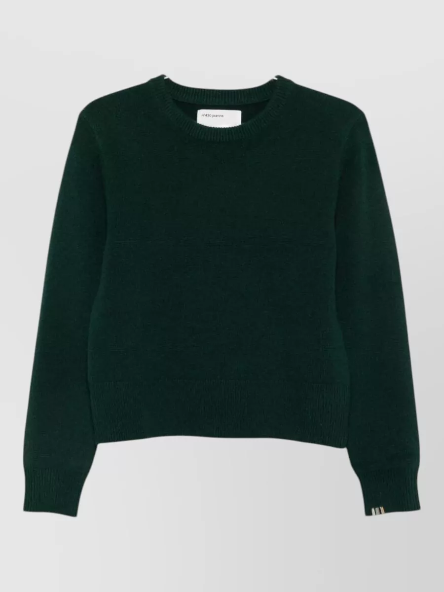 Extreme Cashmere Ribbed cashmere crewneck sweater