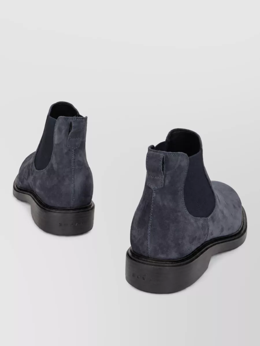 Hogan Leather Ankle Boots