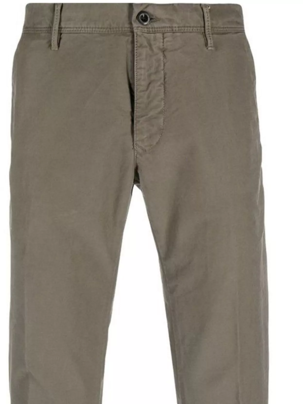 Incotex Trousers With Back Pockets And Belt Loops In Gray