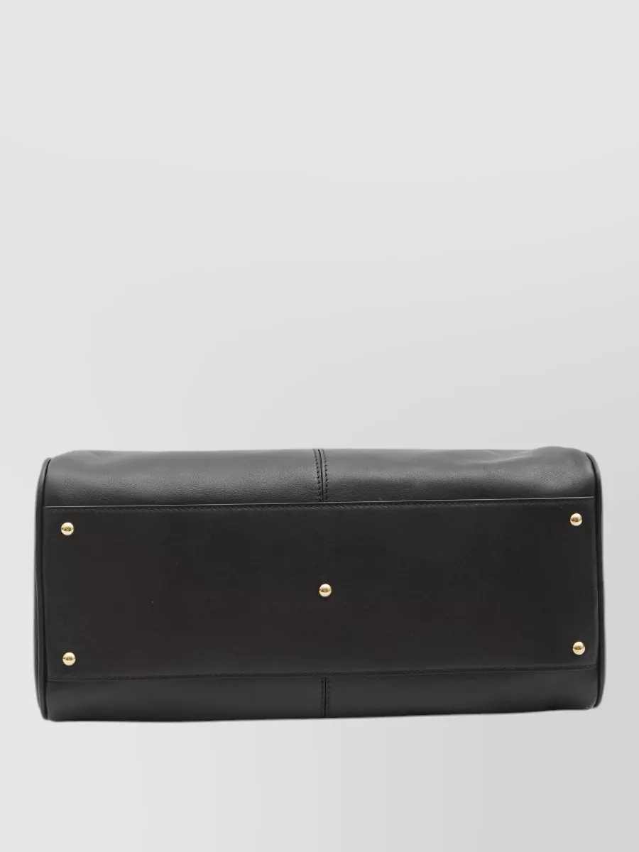 Chloé Bowling Tote Bag Smooth Calfskin Leather