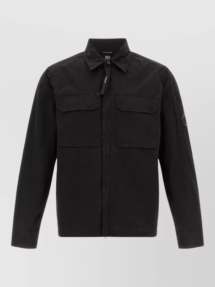 C.P. Company cotton gabardine shirt jacket