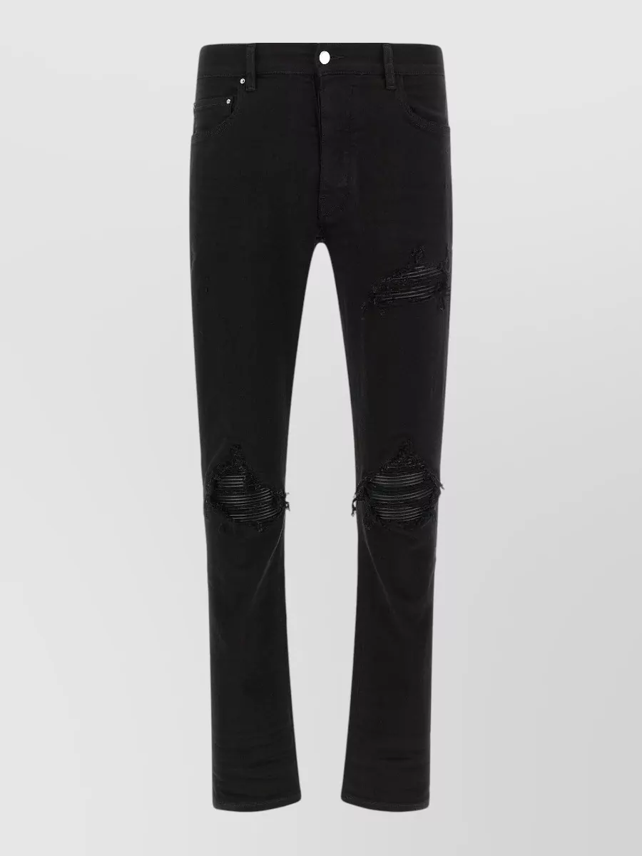 Amiri denim mx1 slim-fit distressed jeans
