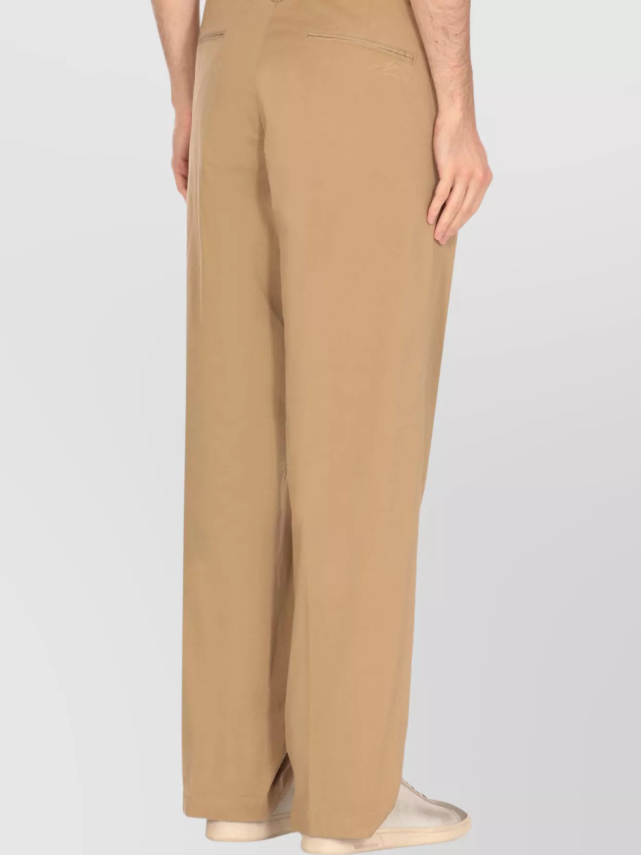 Dsquared2 Cotton Straight Trousers Pockets