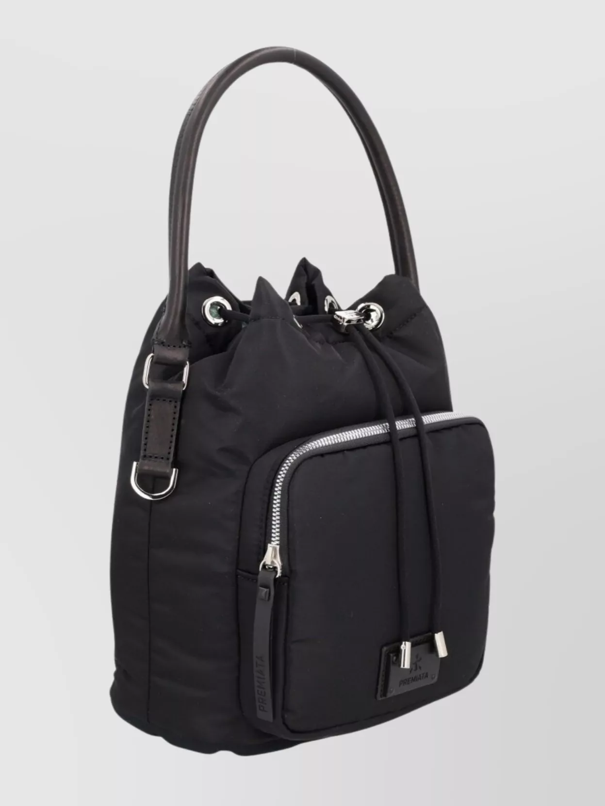 Premiata Modern Bucket Bag Featuring Zip Pocket