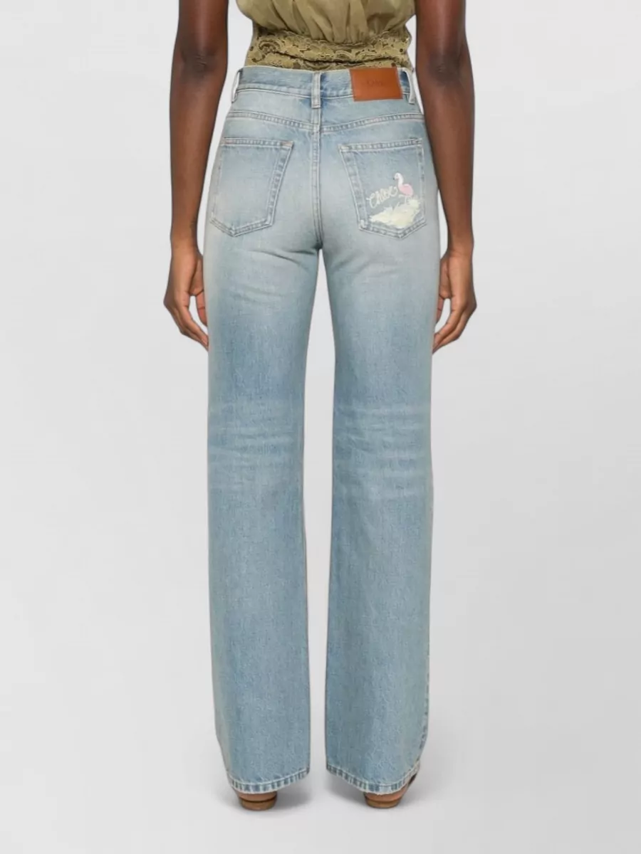 Chloé Flared Denim Jeans
