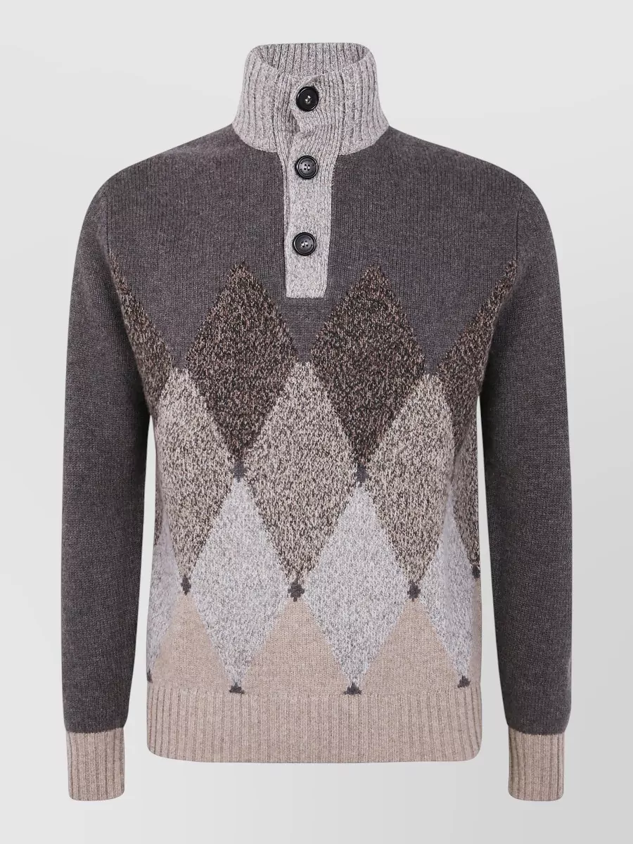 Ballantyne turtleneck wool jumper