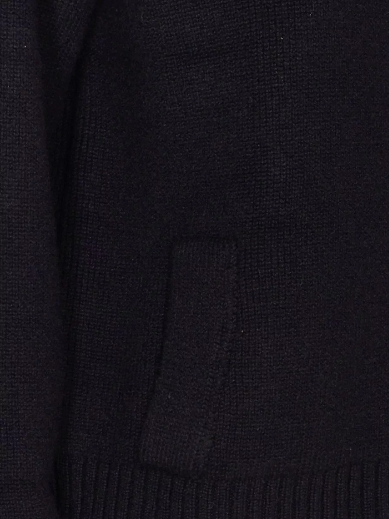 Lisa Yang Collared Jacket With Ribbed Hem And Long Sleeves In Black