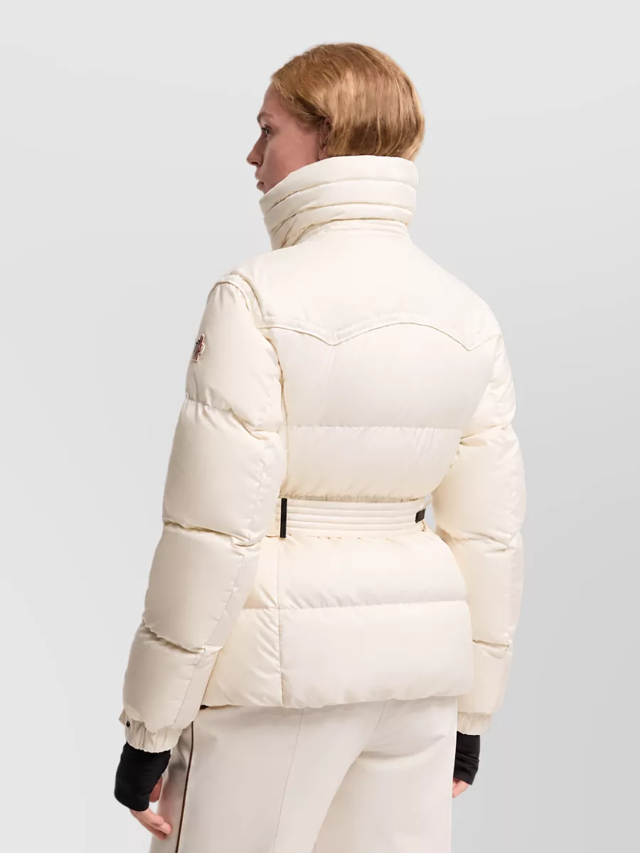 Moncler Down Belted Ski Jacket