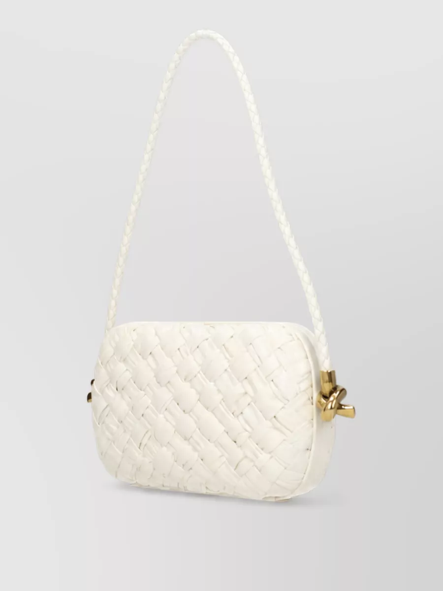Bottega Veneta Knot Leather Clutch Bag