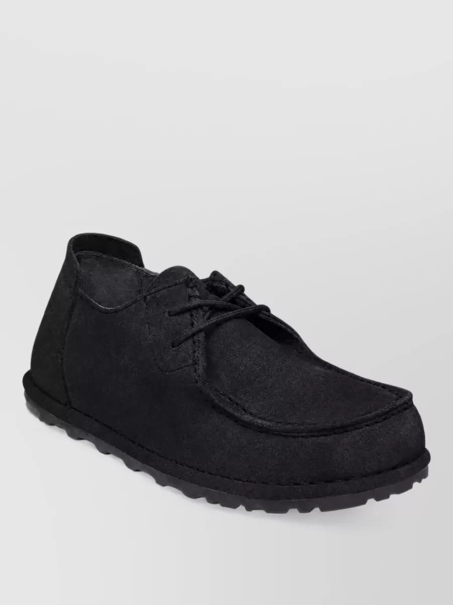 Birkenstock suede leather lace-up sneakers