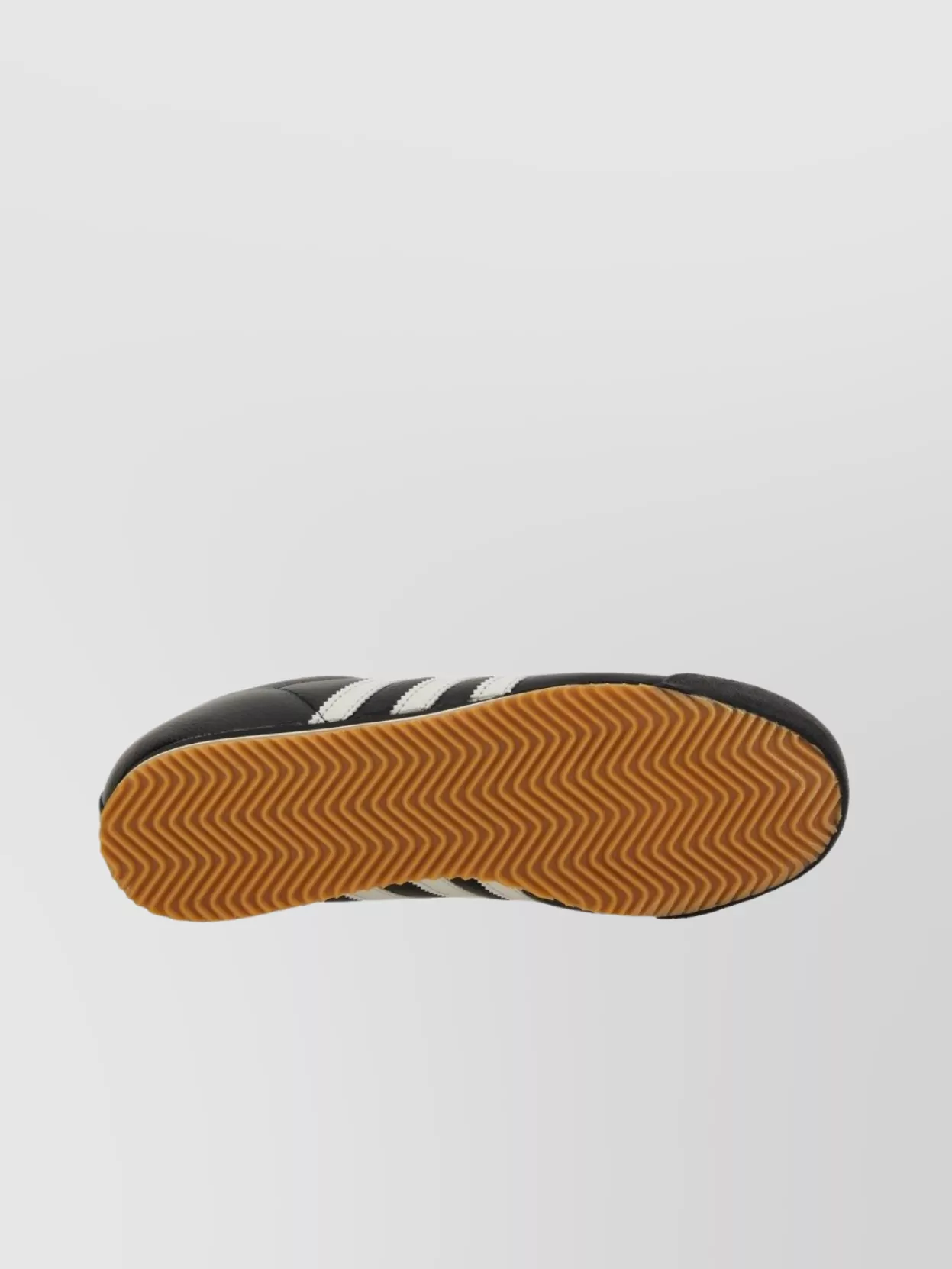 Adidas Originals Low-Top Rubber Sole Sneaker With Contrast Stripes