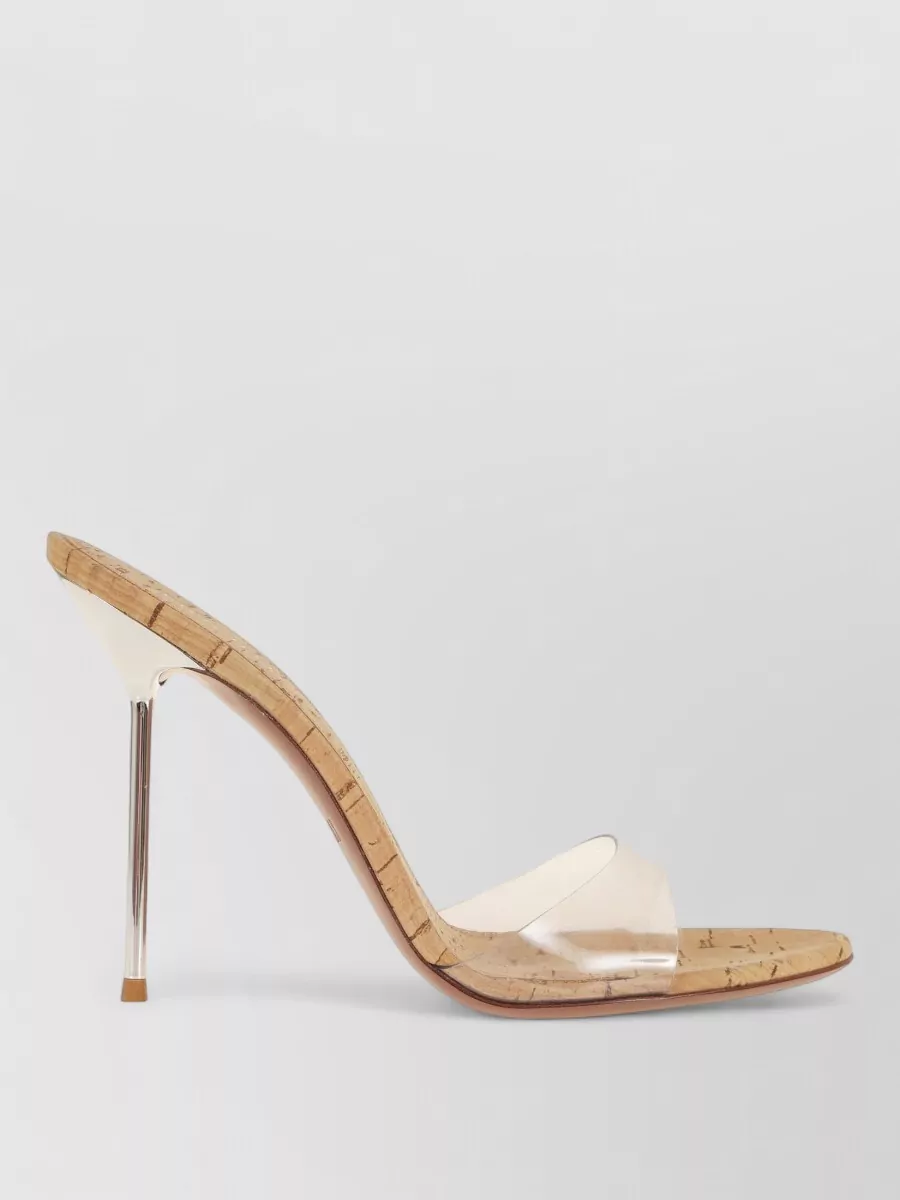 Paris Texas Leather Mule Pumps