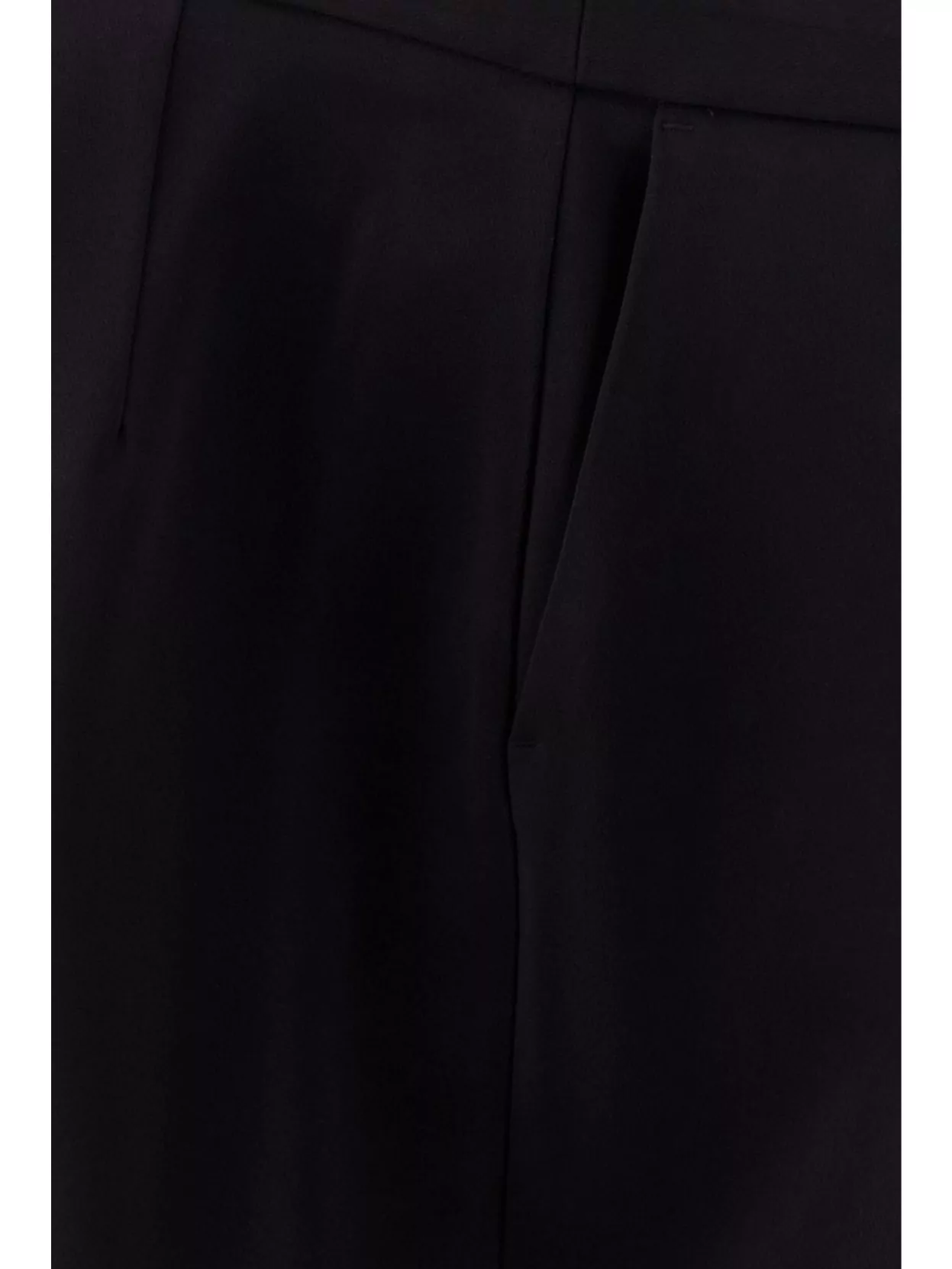 Elisabetta Franchi Pant Stretch Viscose Button Detail