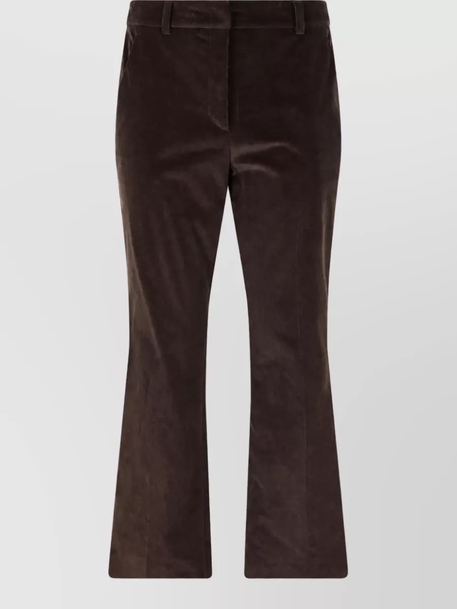 Weekend Max Mara High-rise flared trousers