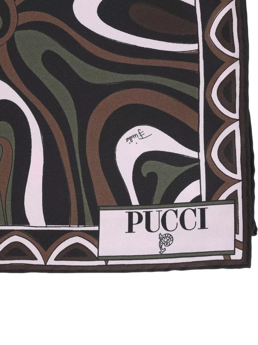 Pucci Silk Printed Scarf