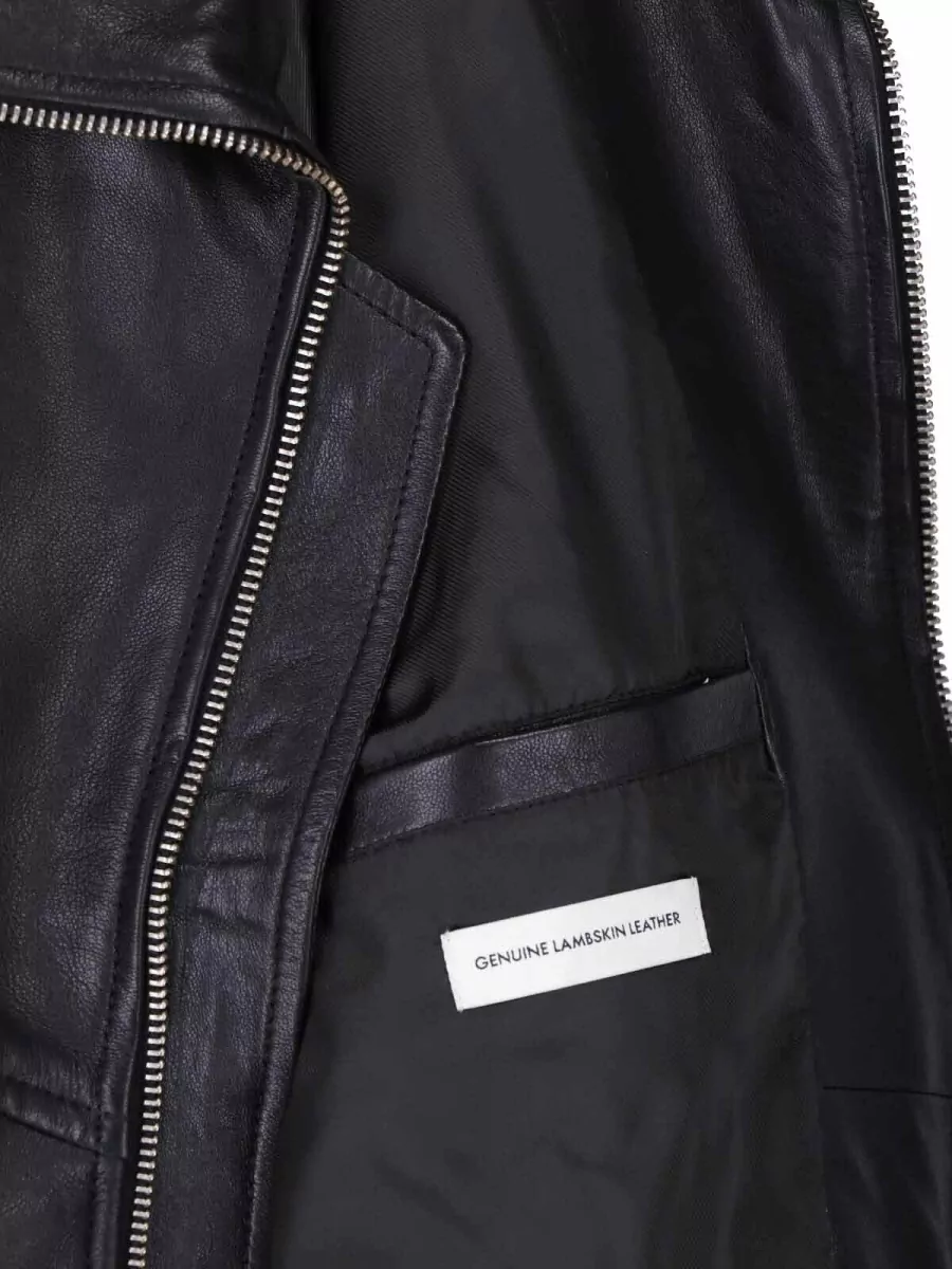 Dunst Lamb Leather Coat