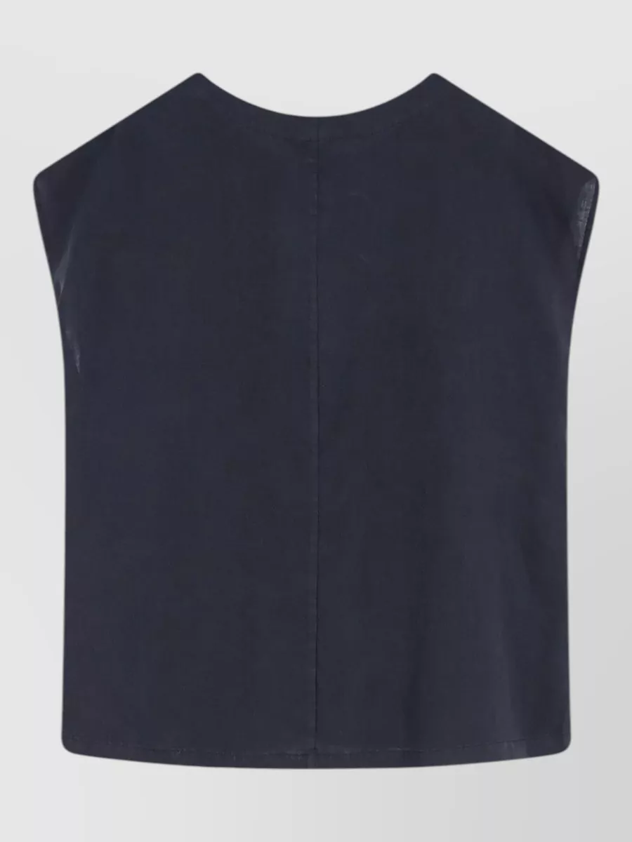 Aspesi Linen Sleeveless Blouse