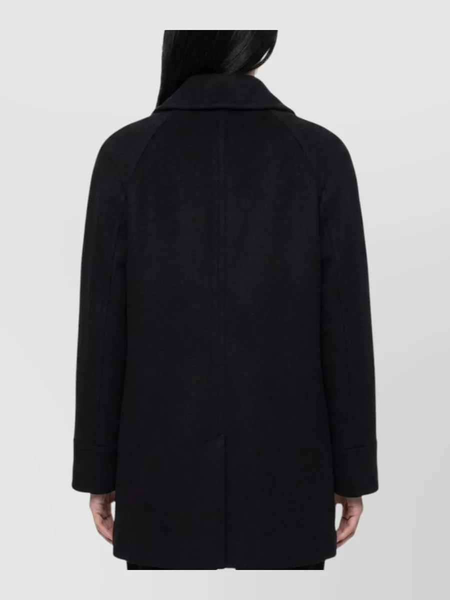 Saint Laurent Wool Double-Breasted Coat