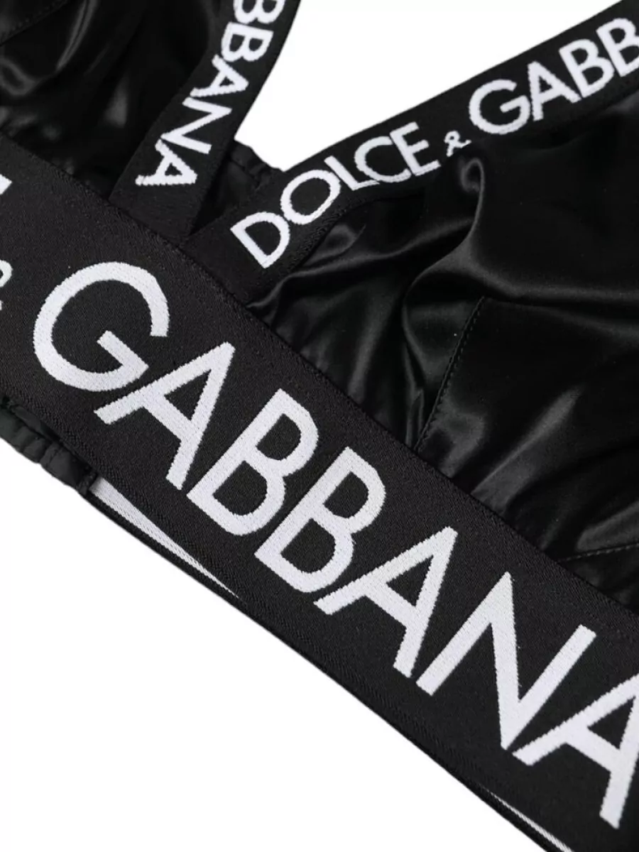 Dolce&Gabbana Logo-Print Sports Bra