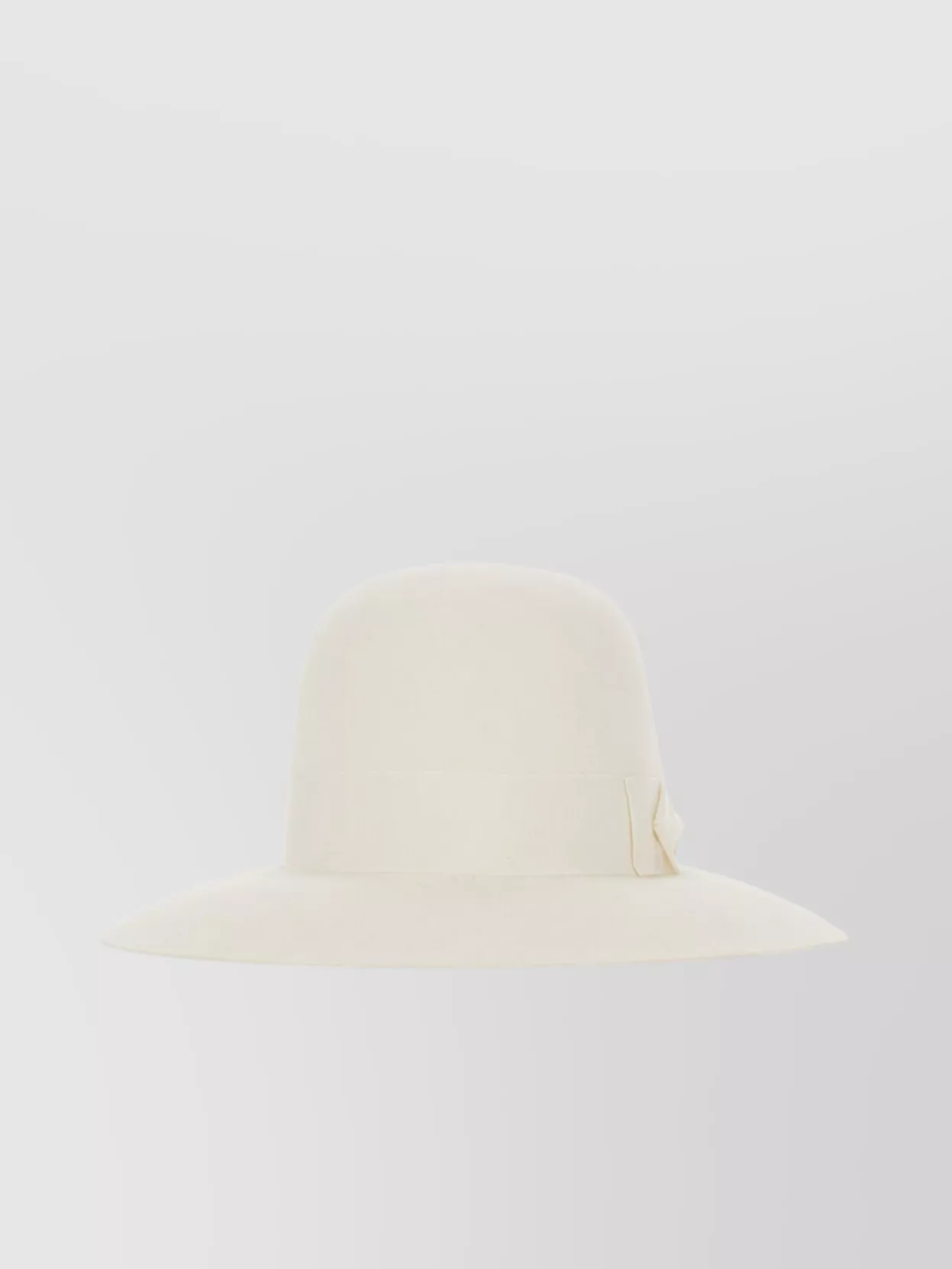 Borsalino Felt Eleonora Folar Hat Bow Wide Brim