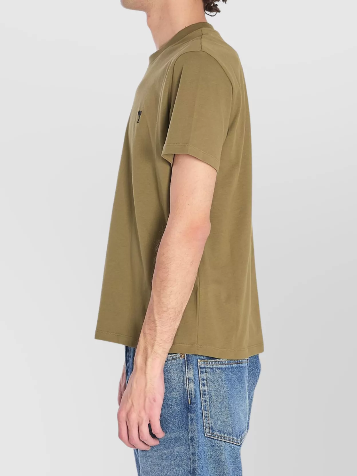 Ami Paris Heart Friend Crew Neck T-Shirt