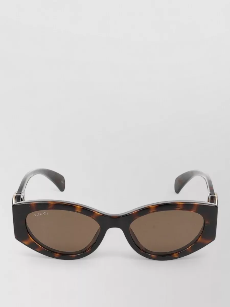 Gucci Havana Cat-Eye Sunglasses