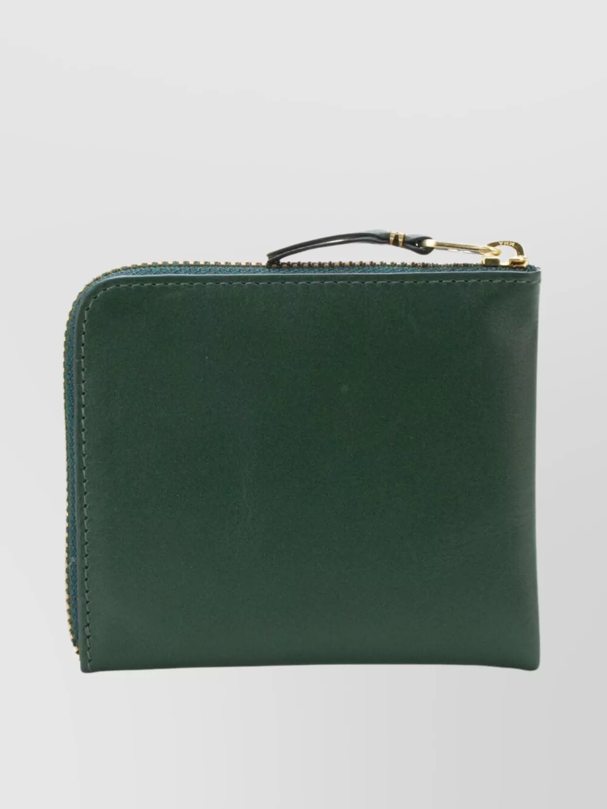Comme Des Garçons Smooth Finish Wallet With Gold-tone Hardware