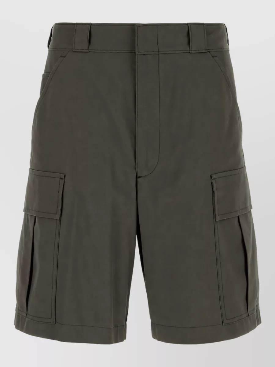 Prada Short cargo pants belt loops design
