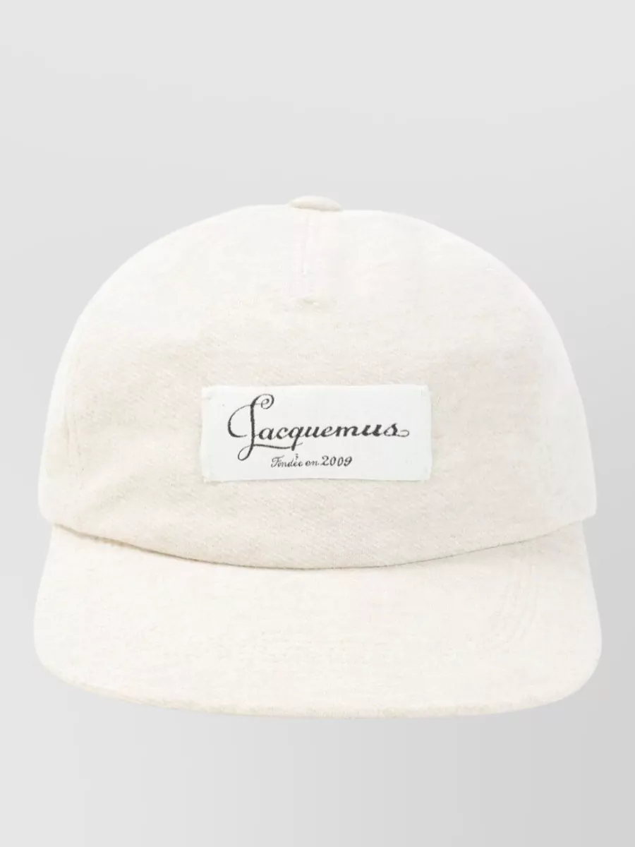 Jacquemus Le Casquette Montaigne Wool Baseball Hat