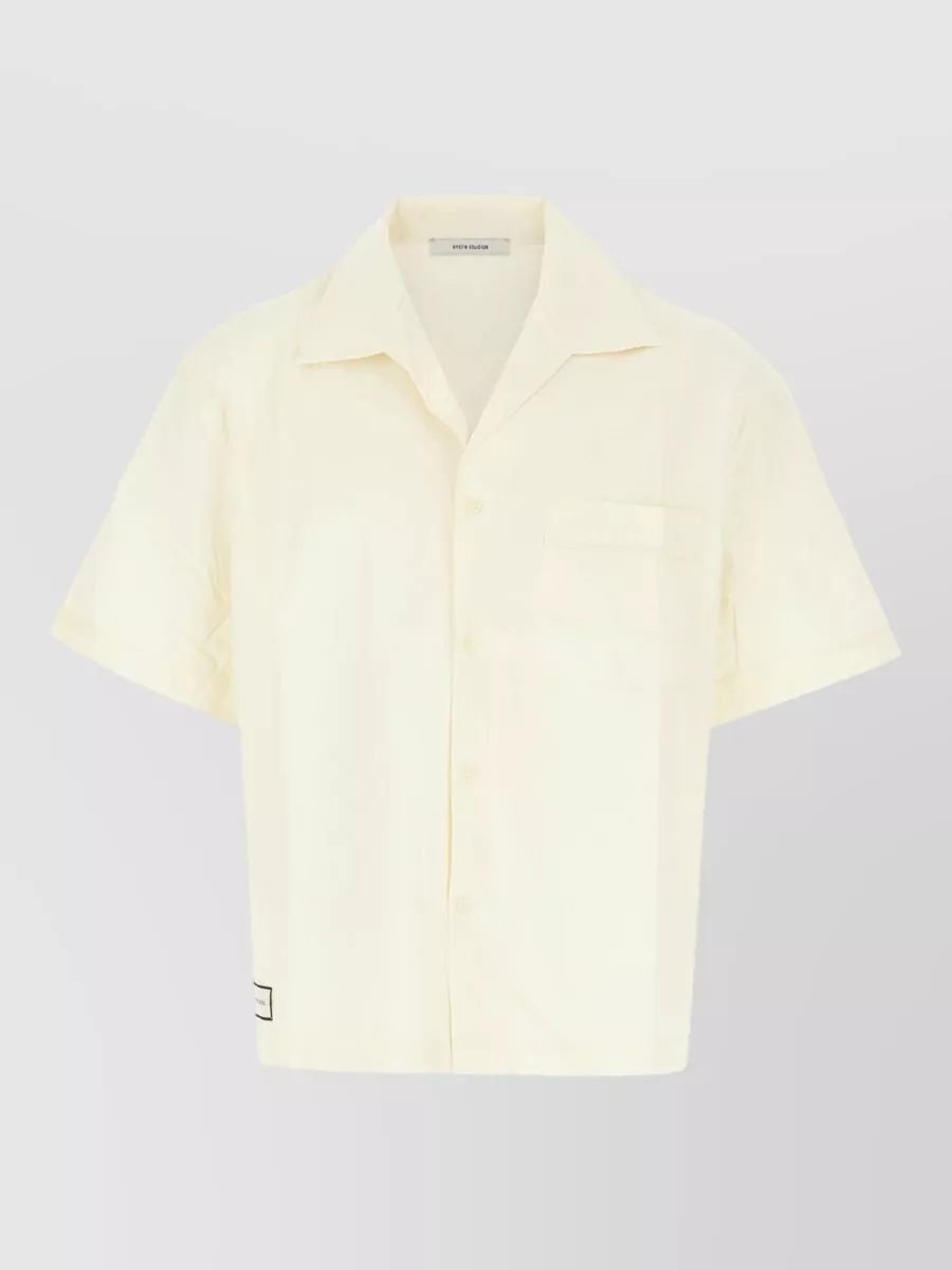 Entire Studios cotton short-sleeve shirt