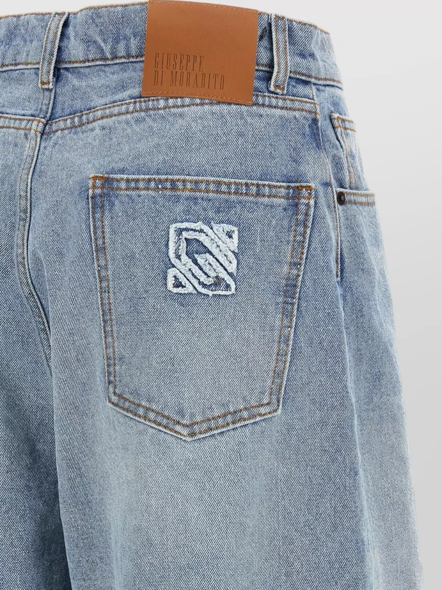 Giuseppe Di Morabito Crystal Hybrid Jeans Leggings Trousers