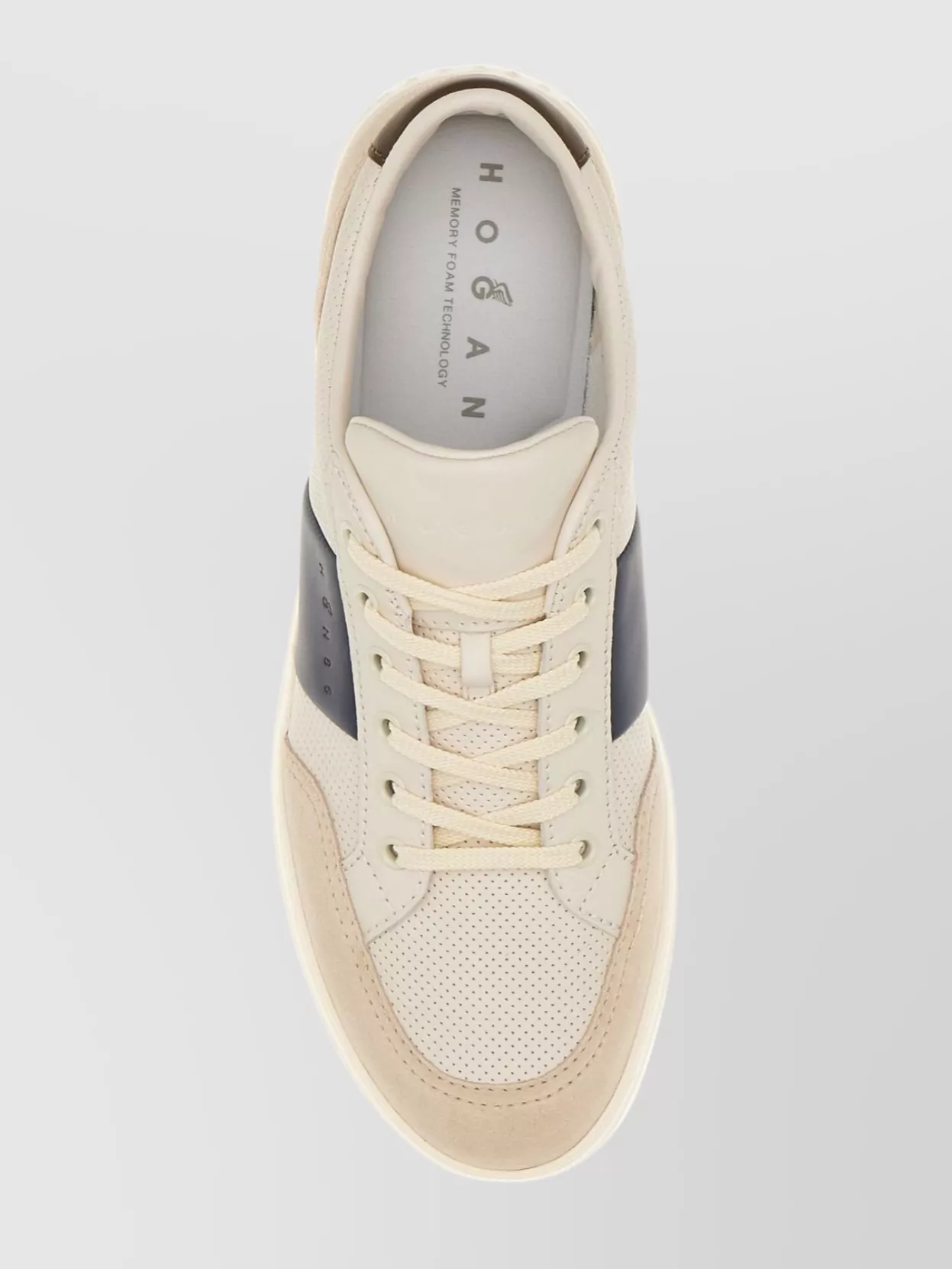 Hogan Multicolor Suede And Leather Sneakers H668