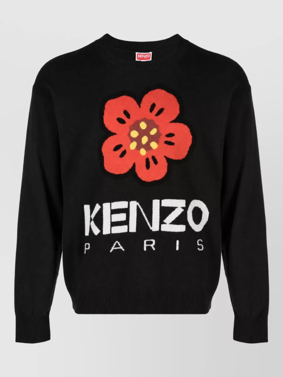 Kenzo Embroidered Wool Jumper