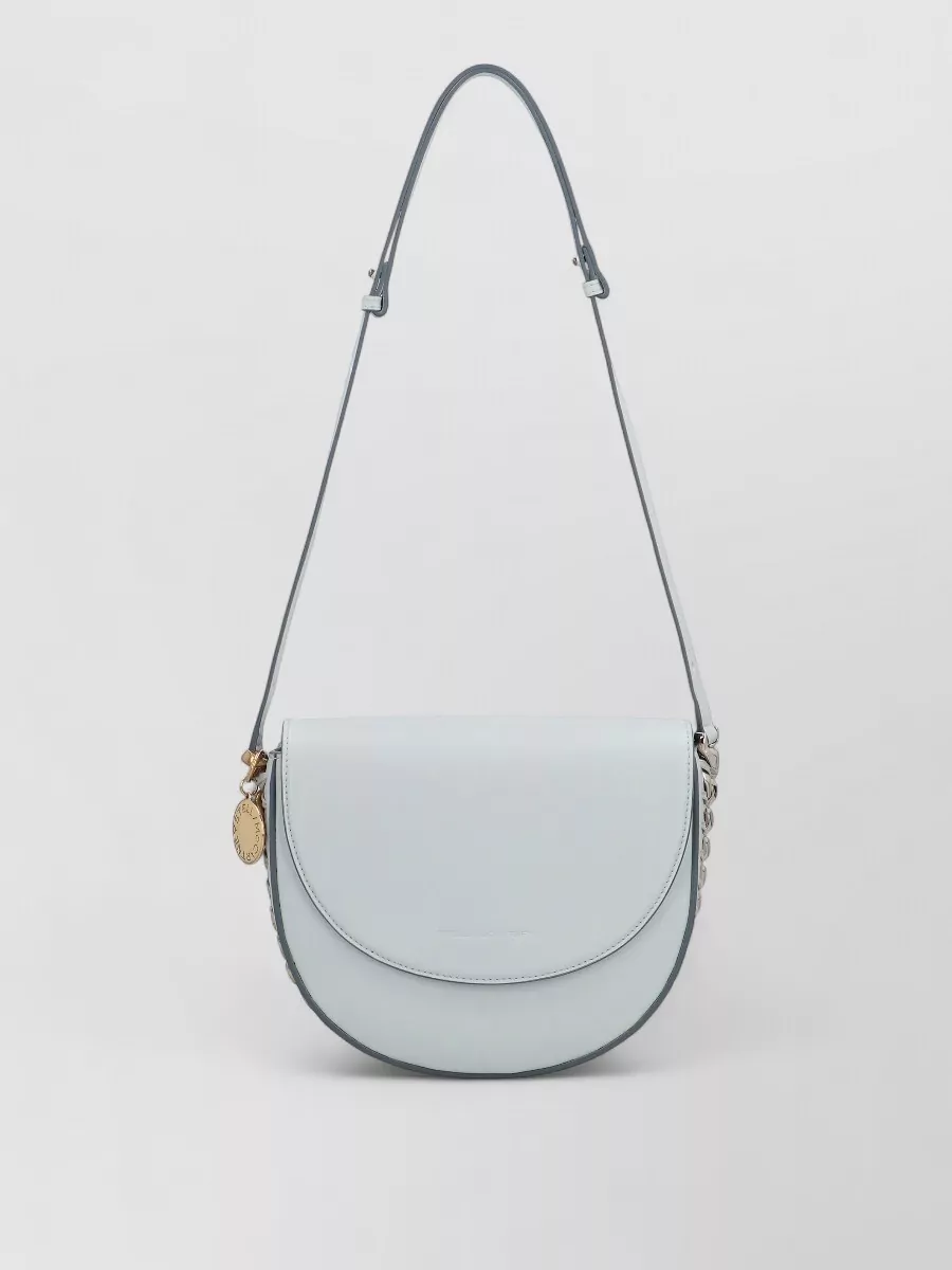 Stella Mccartney Frayme Chain Shoulder Bag Medium Flap