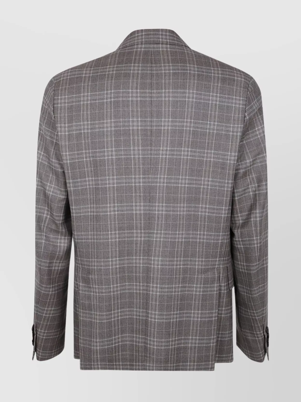 Paul Smith Checked Blazer In Gray