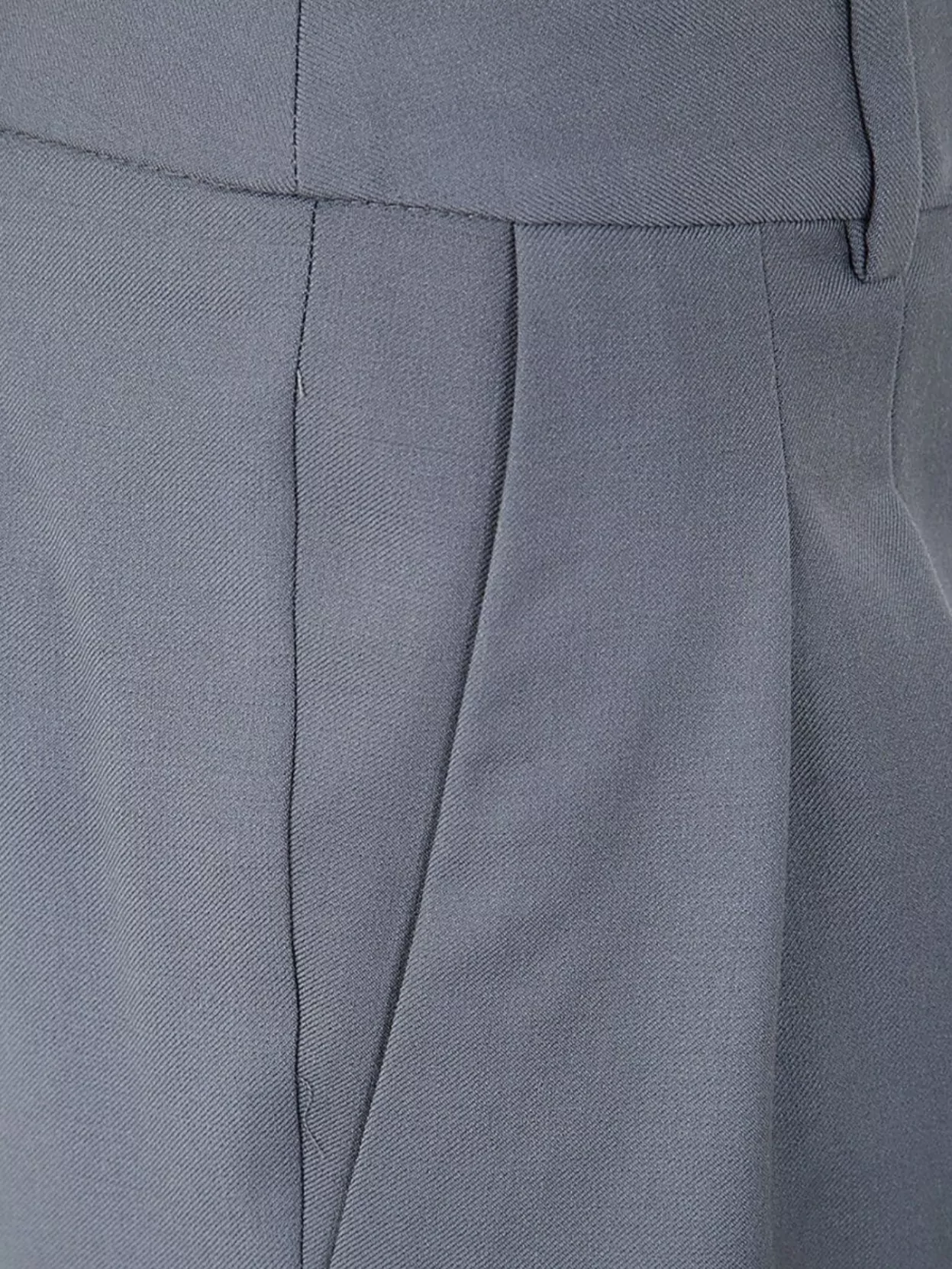 Loulou Studio Front Pleated Belt Loop Trousers