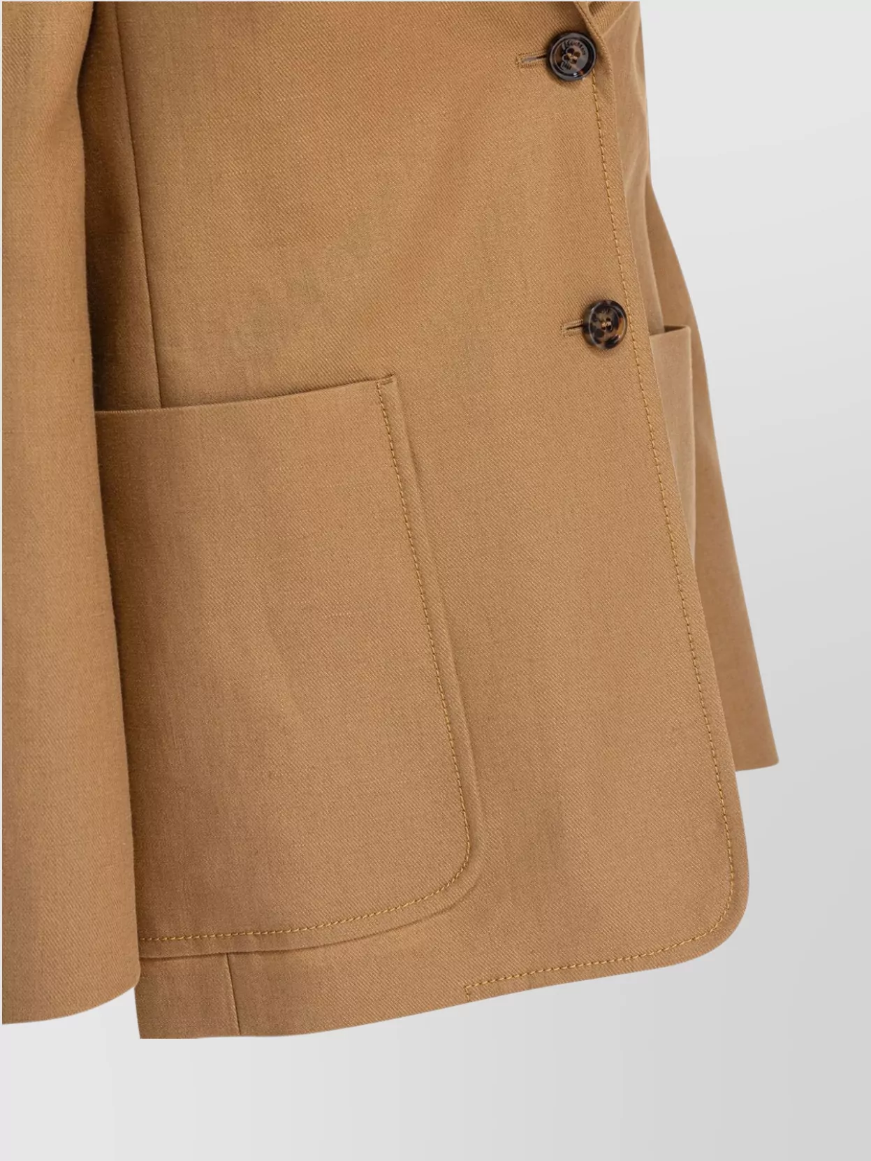 Shop Max Mara Jackets With Notch Lapel And Single-breasted