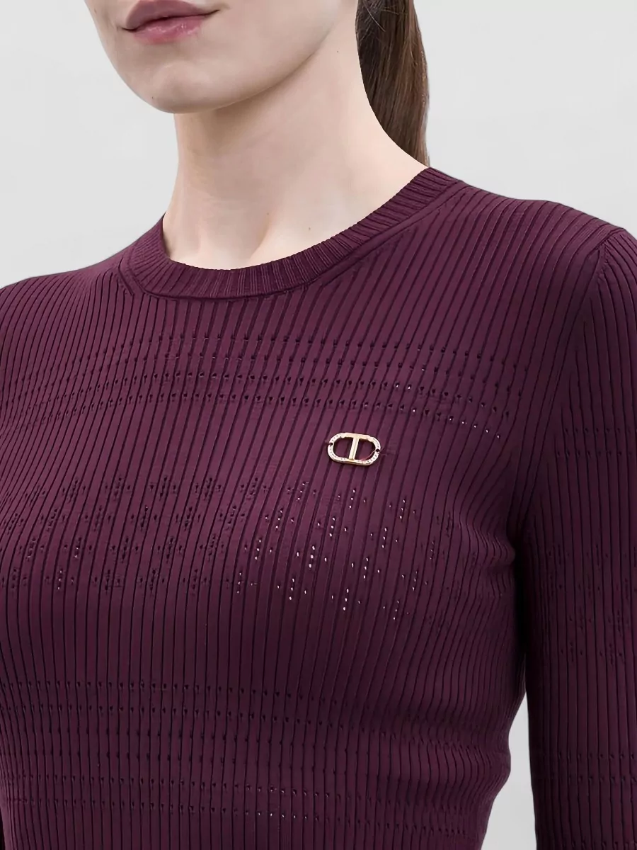 Twin-Set Knitted Top