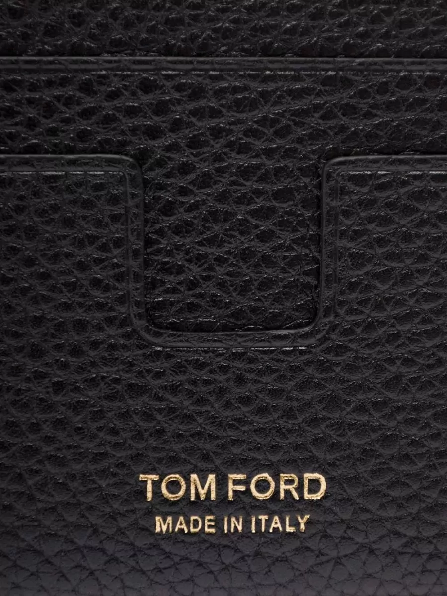 Tom Ford Grain Leather Card Holder