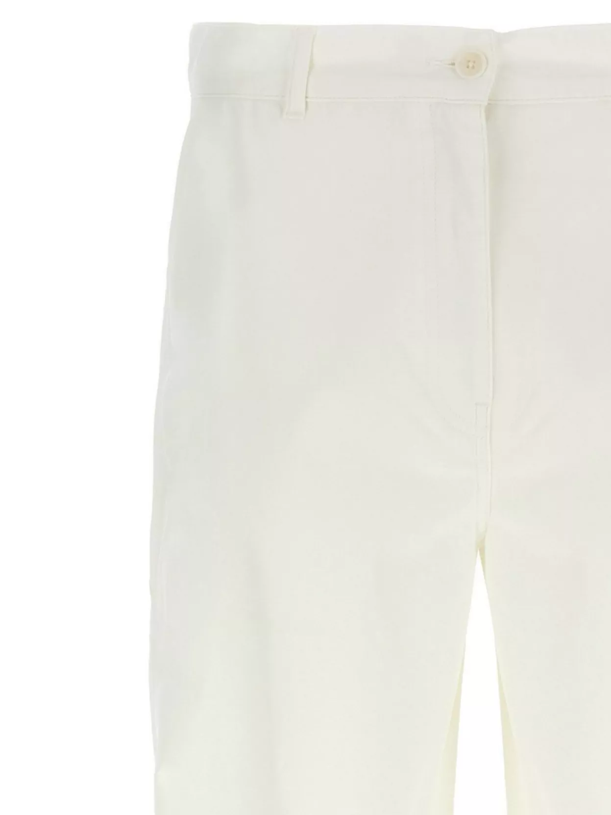 The Row Sharka Trousers Featuring Pockets And Belt Loops In White