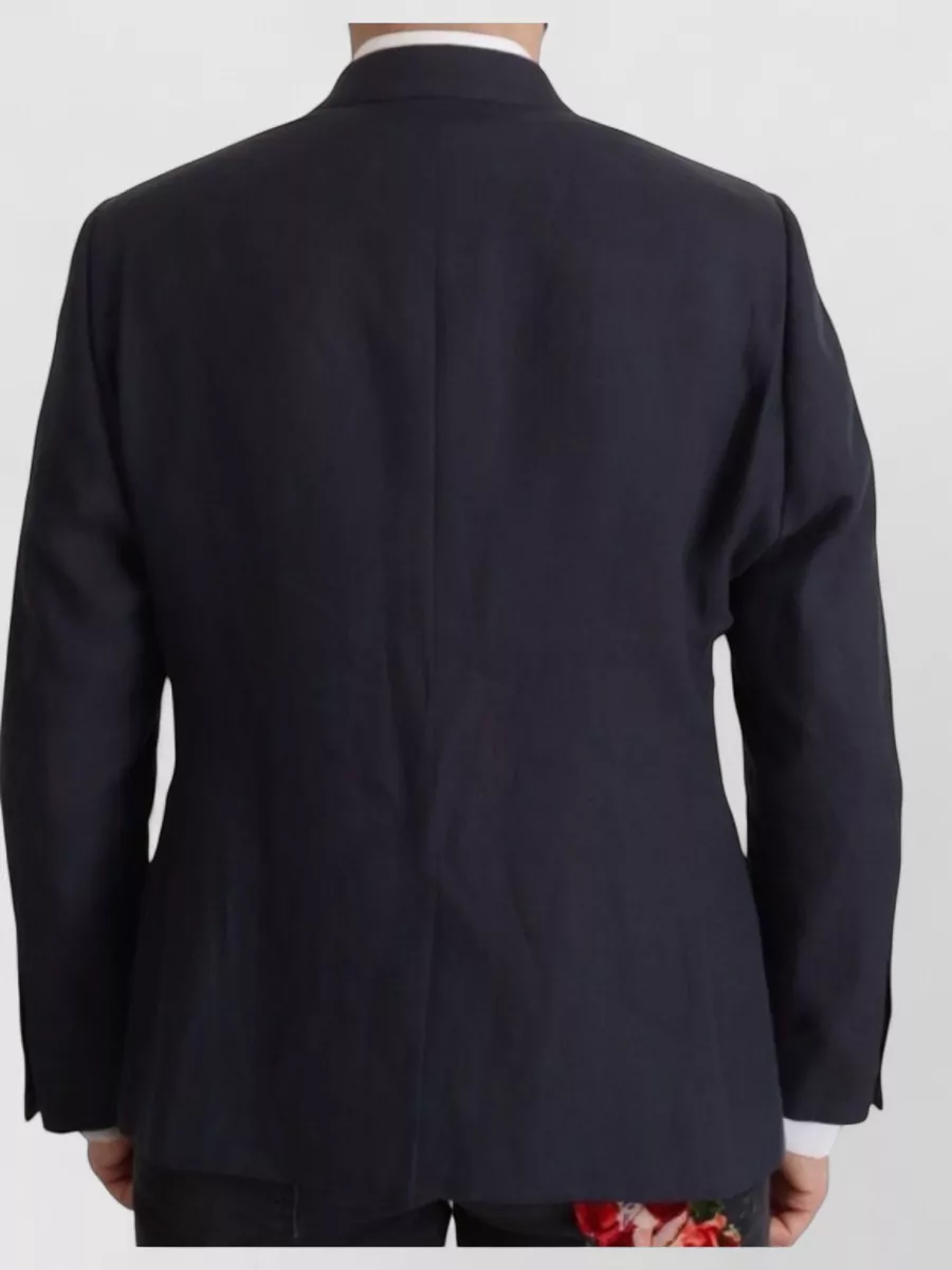 Dolce&Gabbana Linen Single-Breasted Blazer